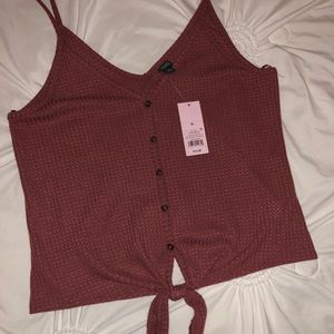 Super cute tie-tank top!
